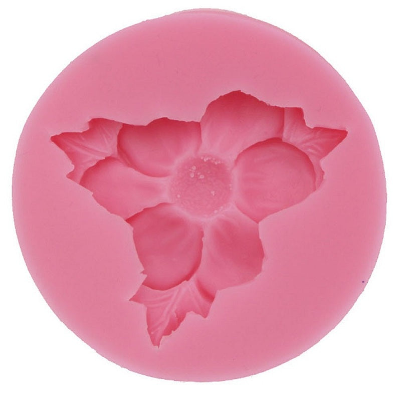 Floral Silicone Fondant & Chocolate Mold