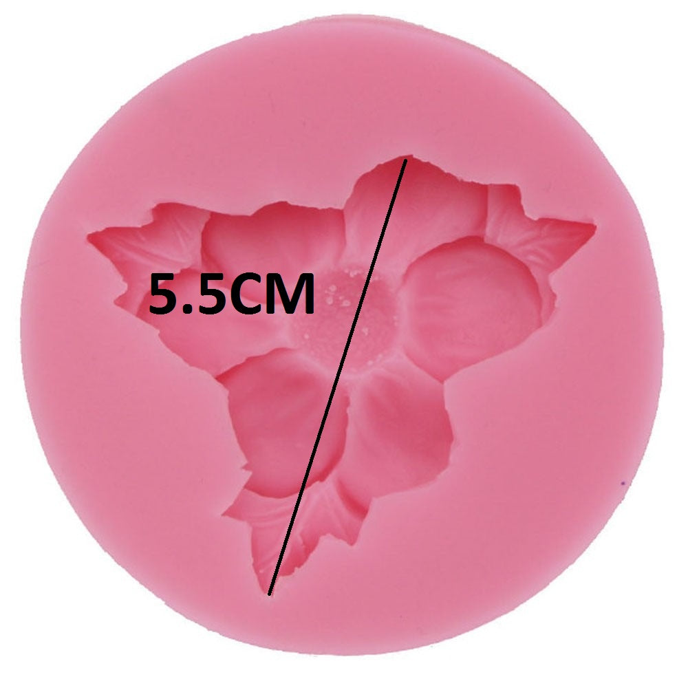 Floral Silicone Fondant & Chocolate Mold