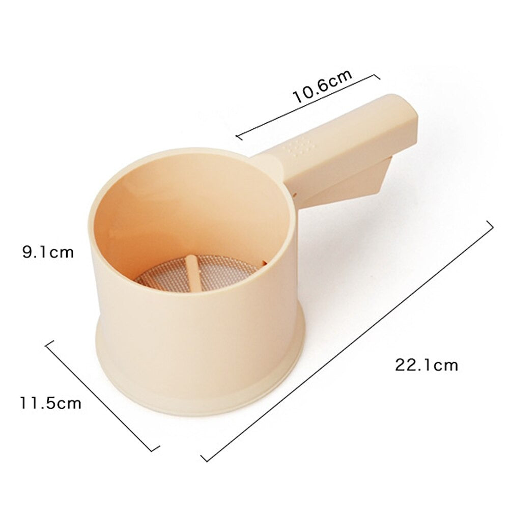 Flour Sifter Plastic Semi Automatic