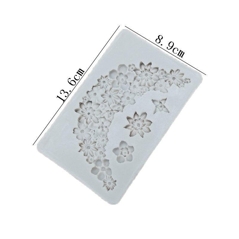 Flower Cake Border Silicone Fondant Mold