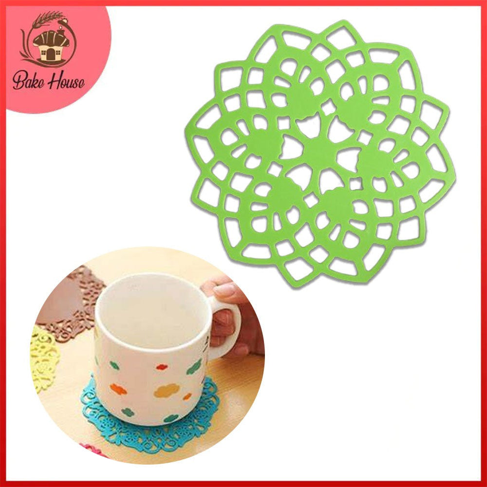 Flower Design Silicone Pot Holder