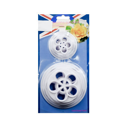 Flower Fondant Cutter Plastic 7Pcs Set