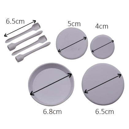 Flower Making Nail Plastic 4Pcs Set