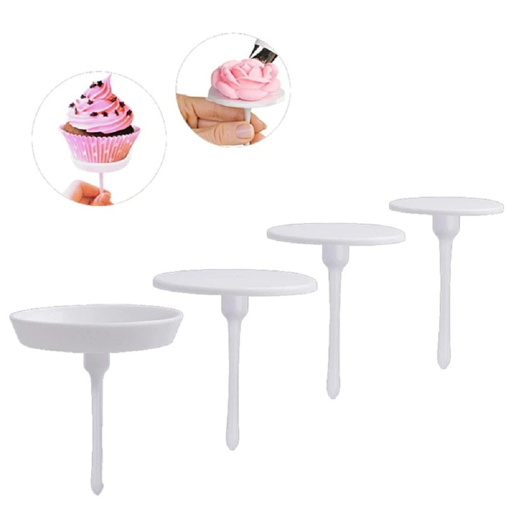 Flower Making Nail Plastic 4Pcs Set