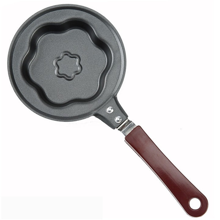 Flower Shape Mini Egg Fry Pan Non Stick