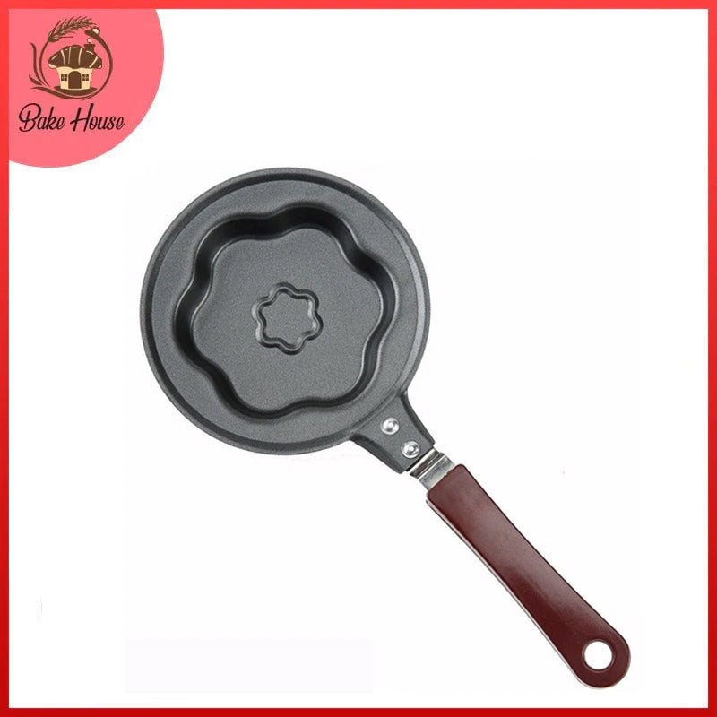 Flower Shape Mini Egg Fry Pan Non Stick