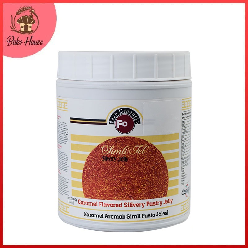 Fo Caramel Flavored Silvery Pastry Jelly 1Kg