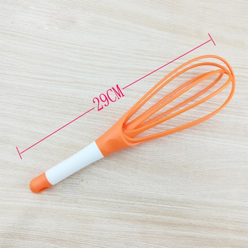 Folding Hand Whisk Plastic