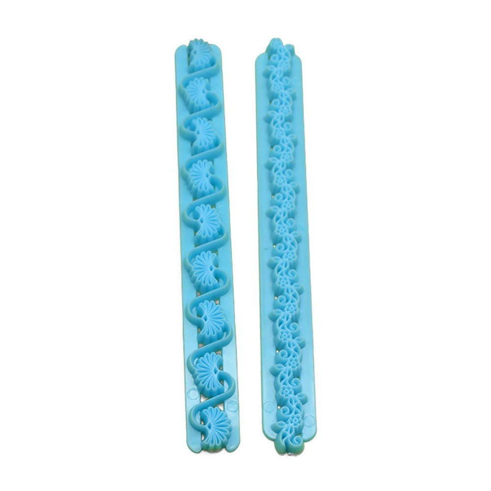 Fondant Cake Border Cutter 2Pcs Set (Design 2)