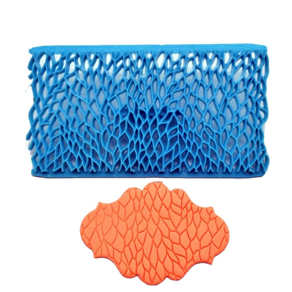 Tree Branch Pattern Plastic Fondant And Cake Embosser