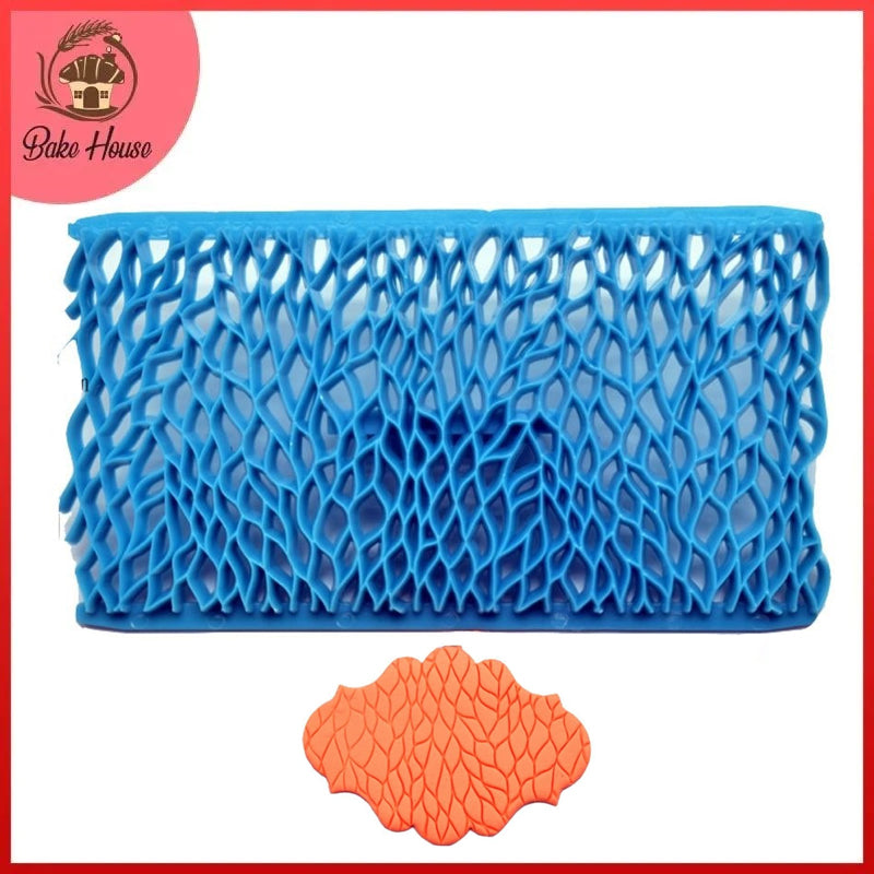 Fondant Cake Cutter Embosser Plastic (Design 10)