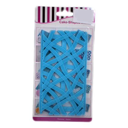 Fondant Cake Cutter Embosser Plastic (Design 5)
