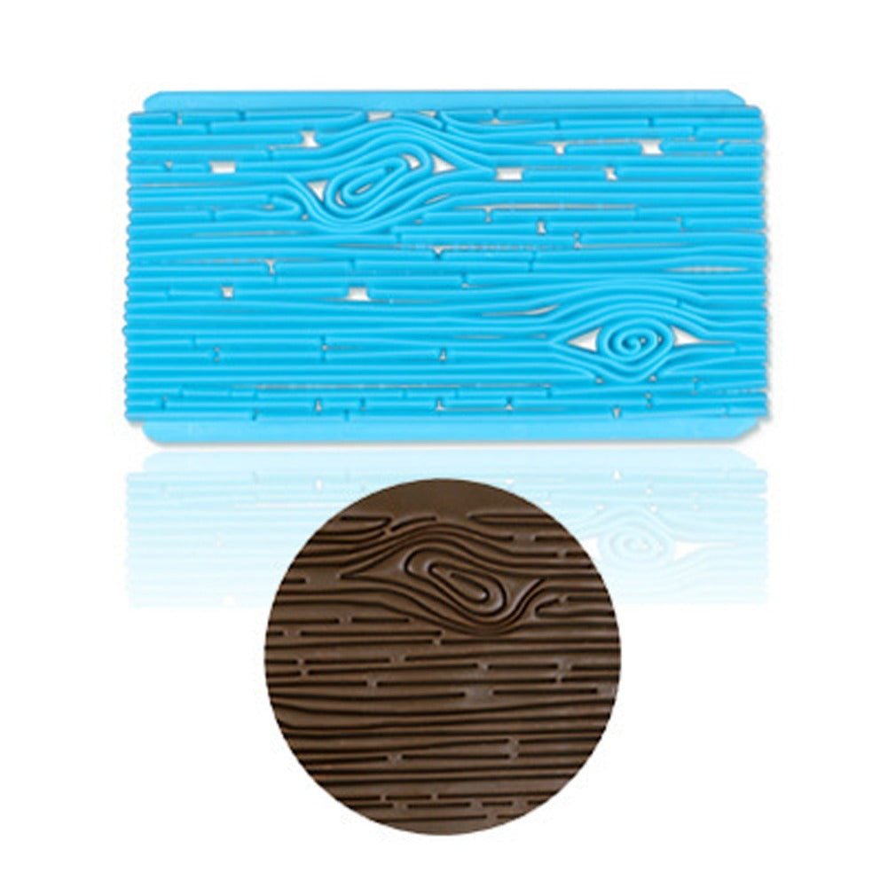 Wood Grain Texture Plastic Fondant & Cake Embosser