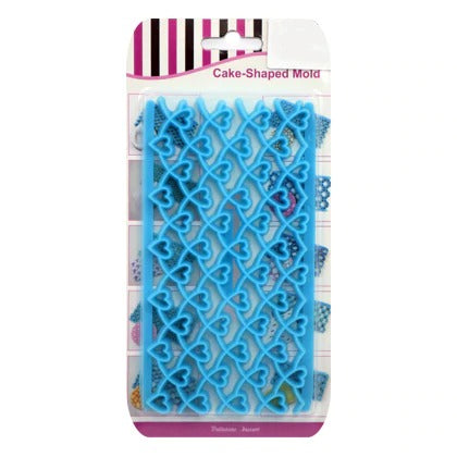 Fondant Cake Cutter Embosser Plastic (Design 8)