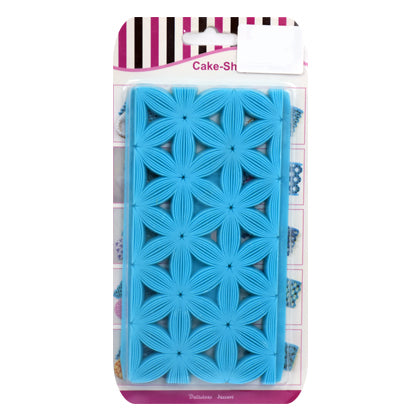 Fondant Cake Cutter Embosser Plastic (Design 9)