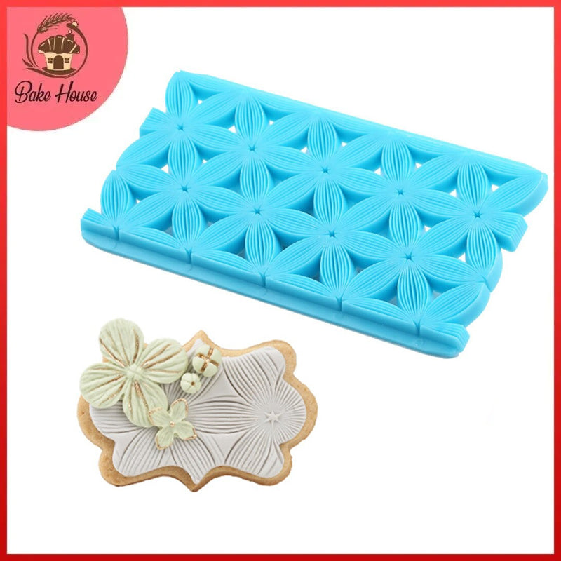 Fondant Cake Cutter Embosser Plastic (Design 9)