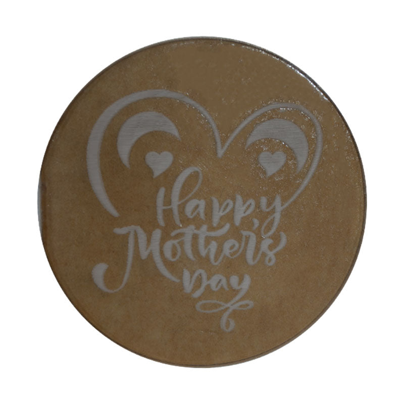 Fondant Decorating Stamp Plastic (Design 57) Happy Mothers Day