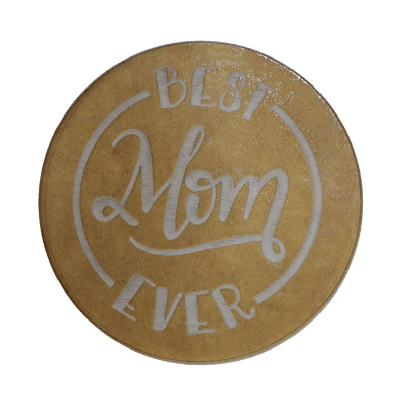 Fondant Decorating Stamp Plastic (Design 58) Best Mom Ever