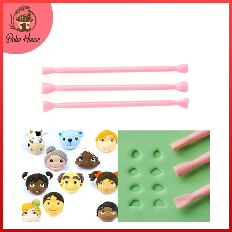 Fondant Eye Tools 3Pcs Set Plastic