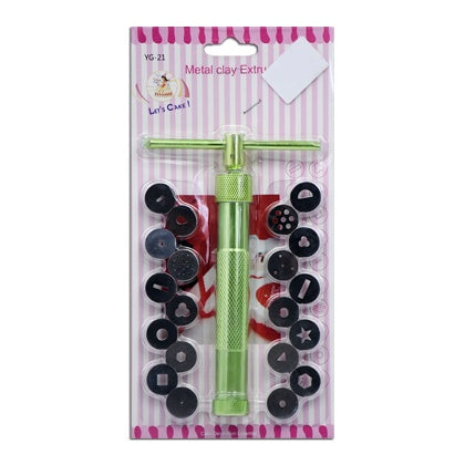 Fondant Metal Clay Extruder Design Maker Stainless Steel