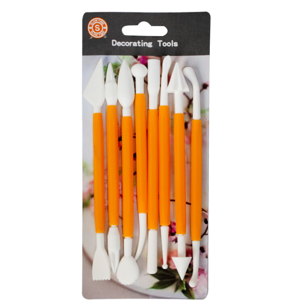 Fondant Modeling Tool Plastic 8Pcs Set
