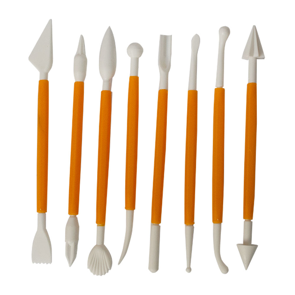 Fondant Modeling Tool Plastic 8Pcs Set