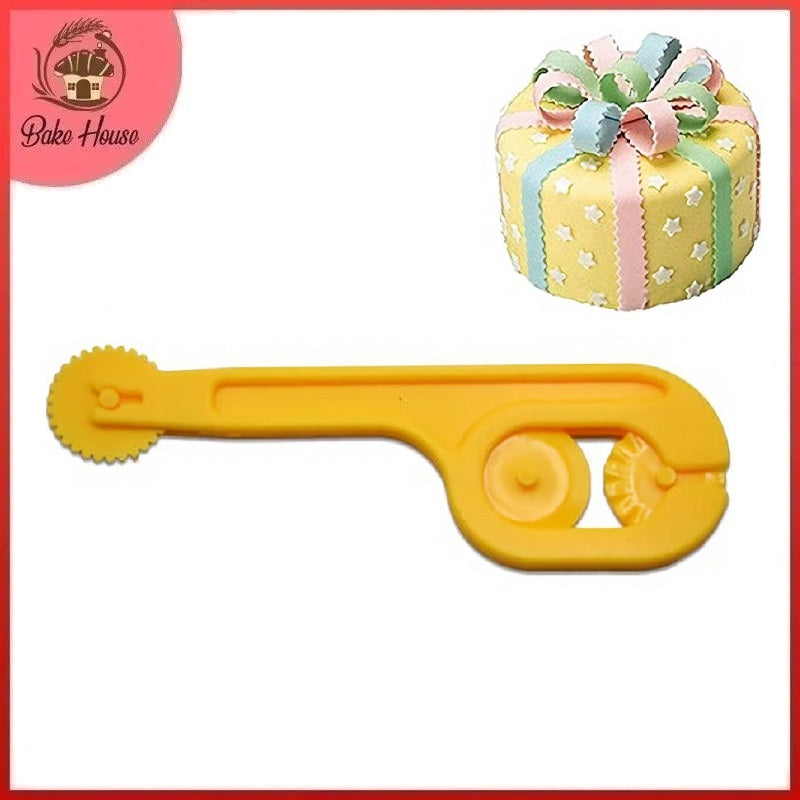 Fondant Wheel Cutter Embosser Plastic