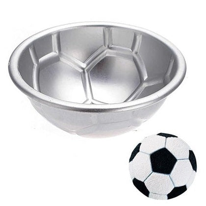 Football Cake Mold Aluminium Small Size