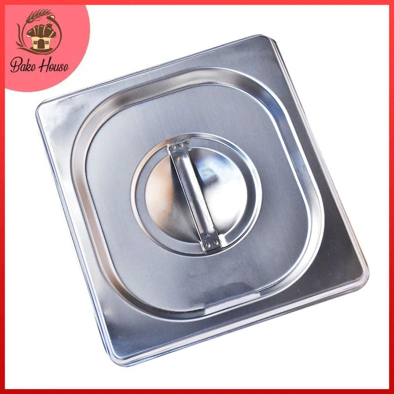 GN 6*6 Inch Pan Cover Stainless Steel