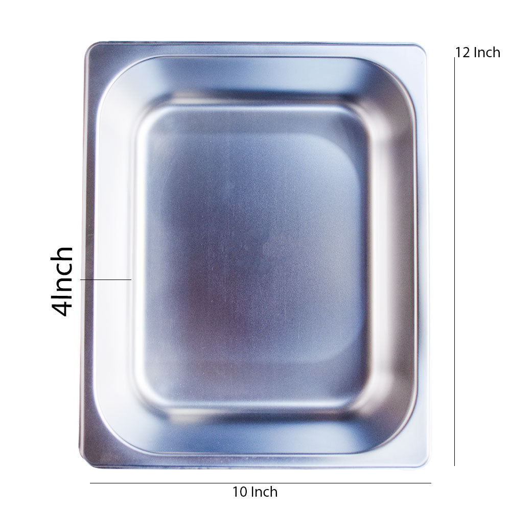 GN Pan Kitchen Stainless Steel 12*10*4 Inch