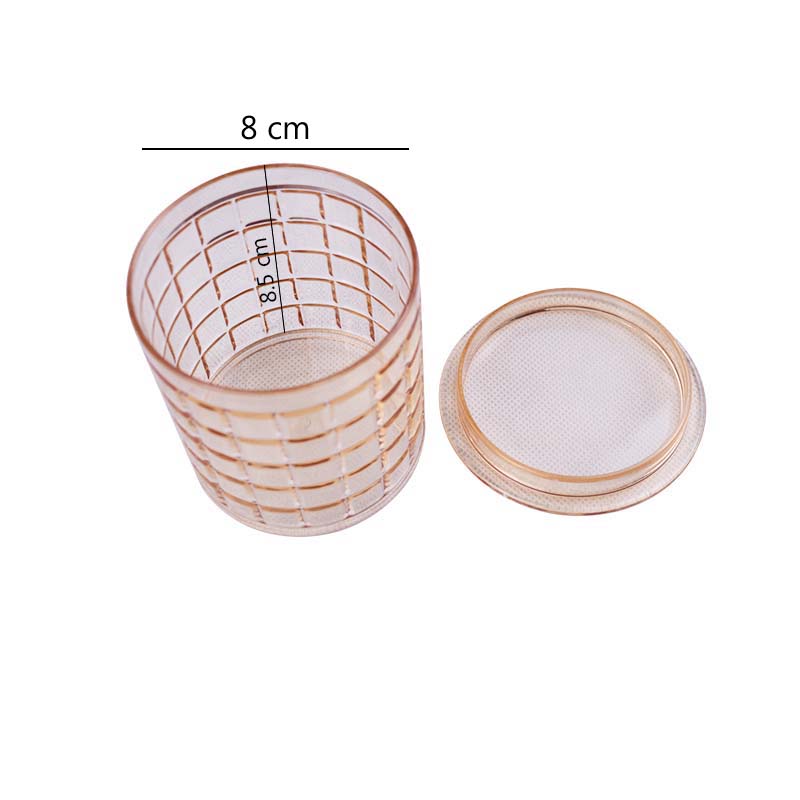 Galaxy Wood Masala Rack 8 Jars Set