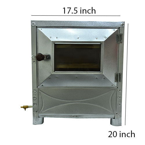 Galvanized Gas Oven Large