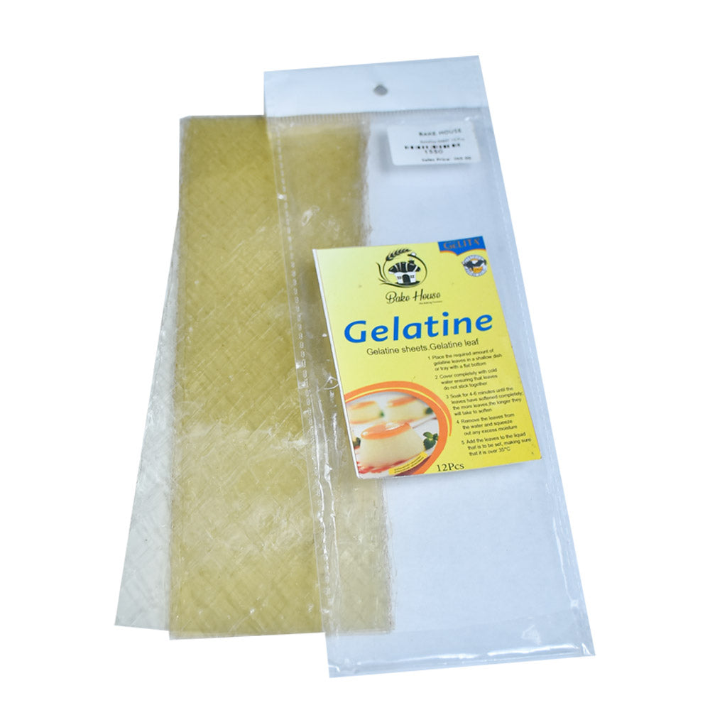 Gelita Gelatin Sheets 12Pcs Pack