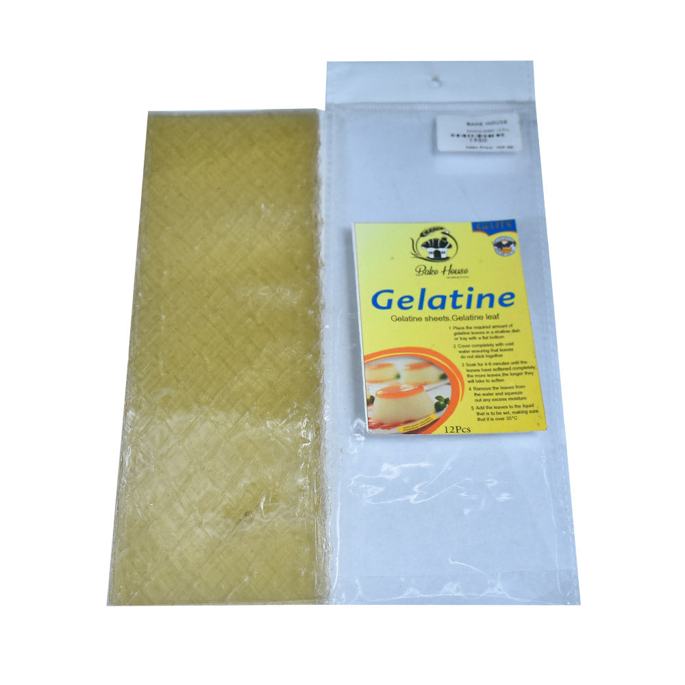Gelita Gelatin Sheets 12Pcs Pack