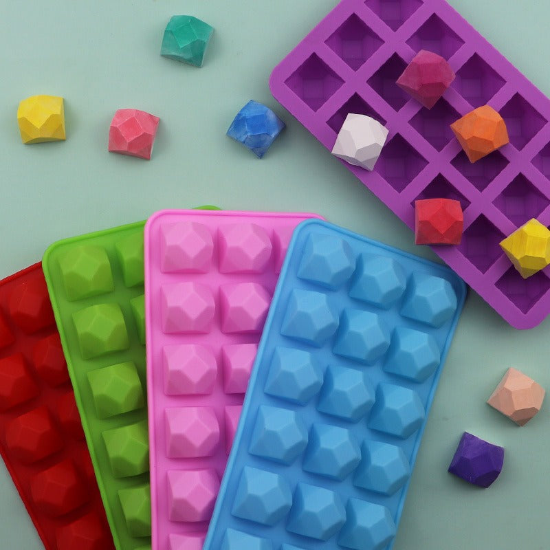 Gems Silicone Chocolate & Jelly Mold 18 Cavity