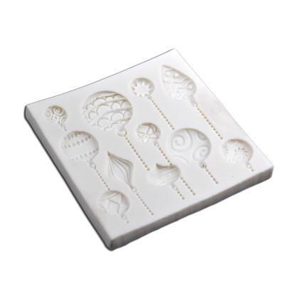 Gift Balloon Silicone Fondant & Chocolate Mold