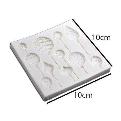 Gift Balloon Silicone Fondant & Chocolate Mold