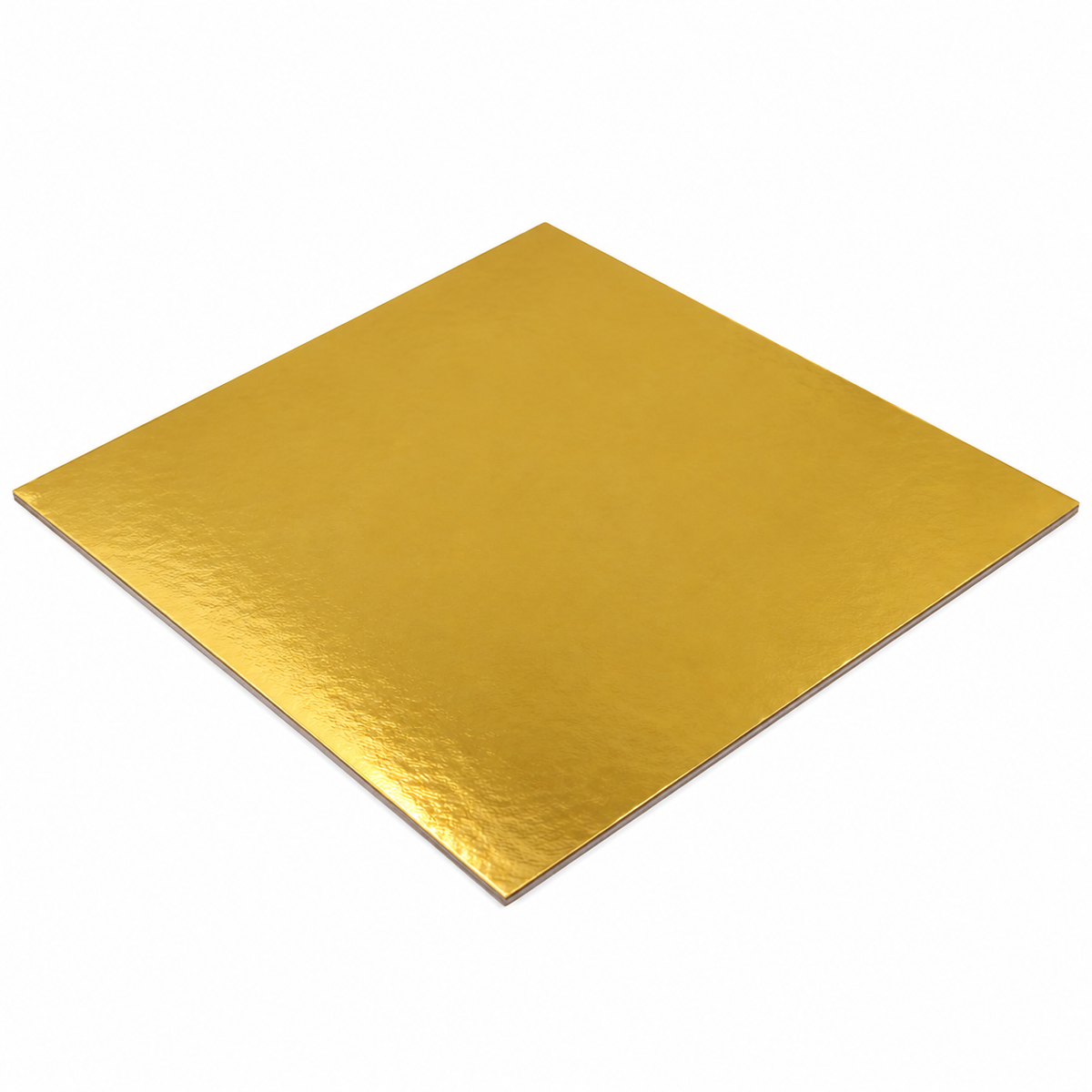 Square Cake board 8 Inch Golden