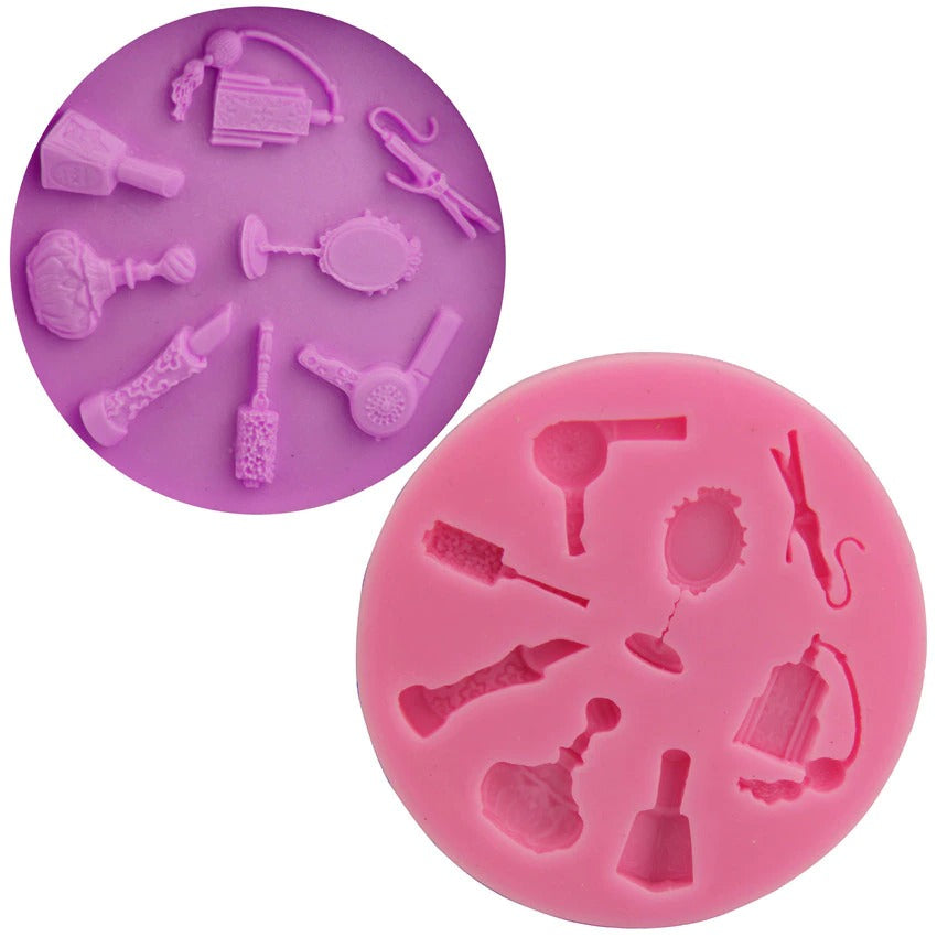 Hair Dressing Tools Silicone Fondant Mold