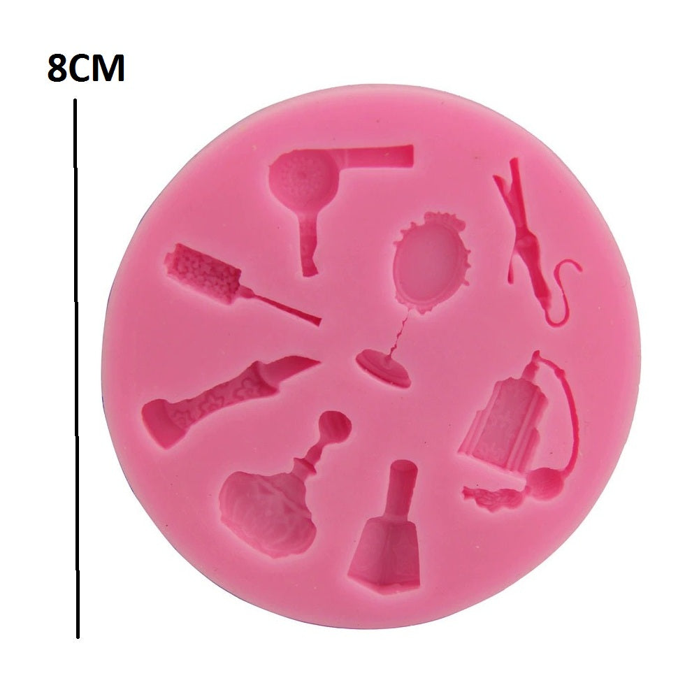 Hair Dressing Tools Silicone Fondant Mold