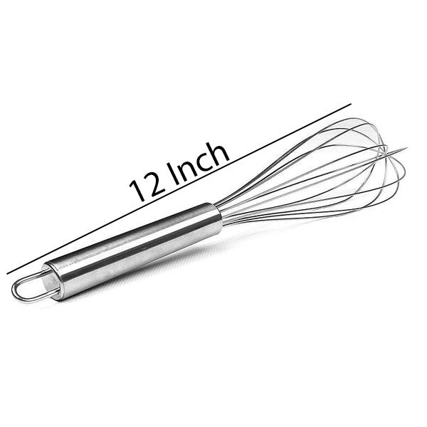 Hand Whisk Stainless Steel 12 Inch