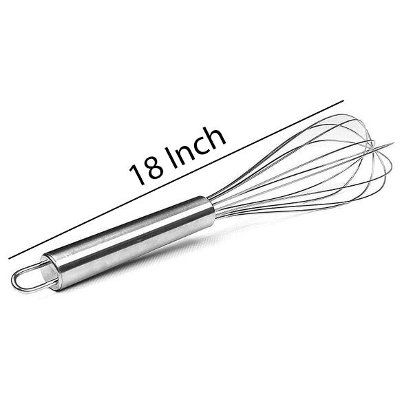 Hand Whisk Stainless Steel 18 Inch