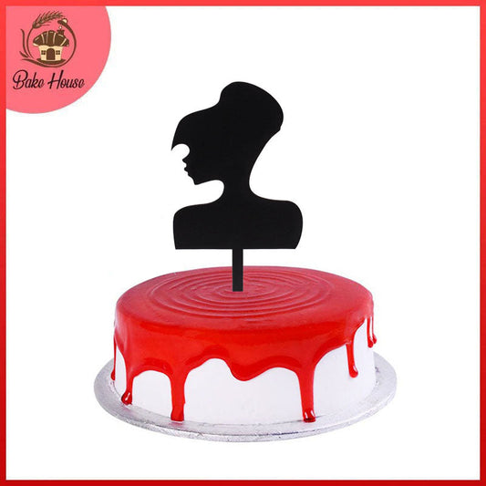 Silhouette Tinker Bell Happy Birthday Cake Topper