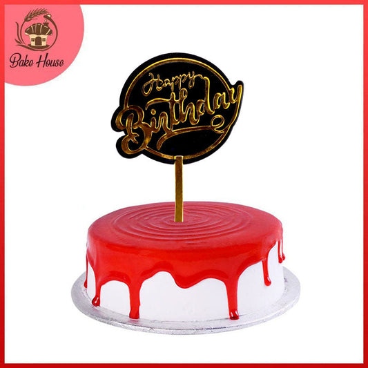 Happy Birthday Cake Topper (Design 38)