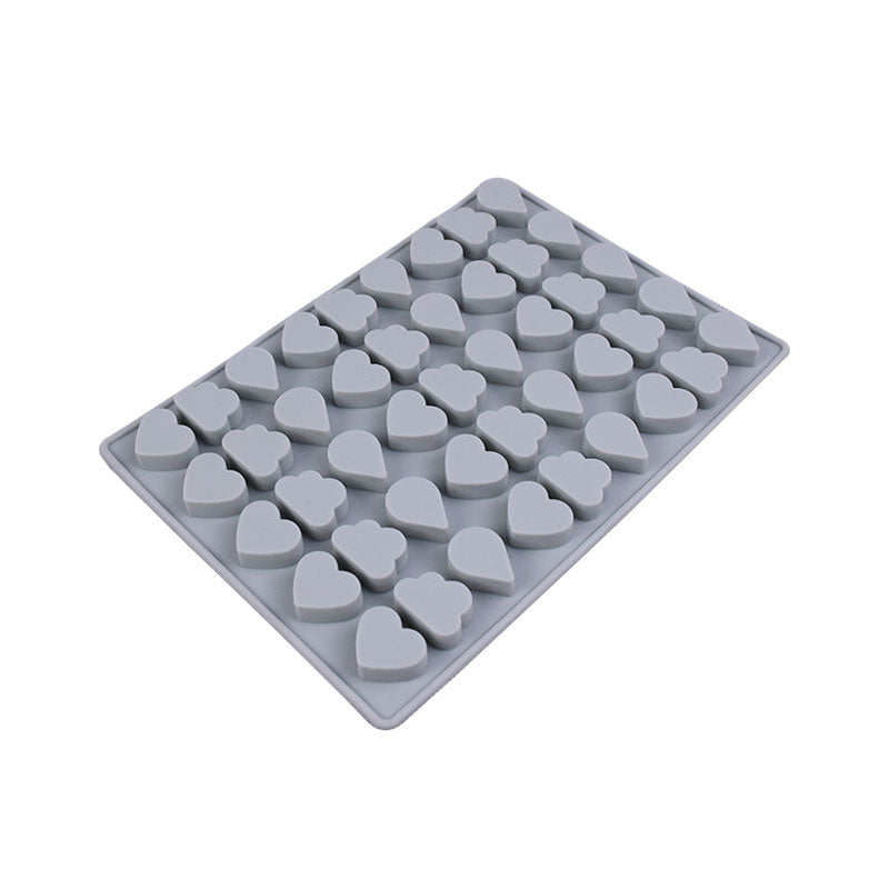 Heart, Cloud & Waterdrop Silicone Chocolate Mold 45 Cavity