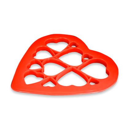 Heart Shape Multi Cookie Cutter Plastic