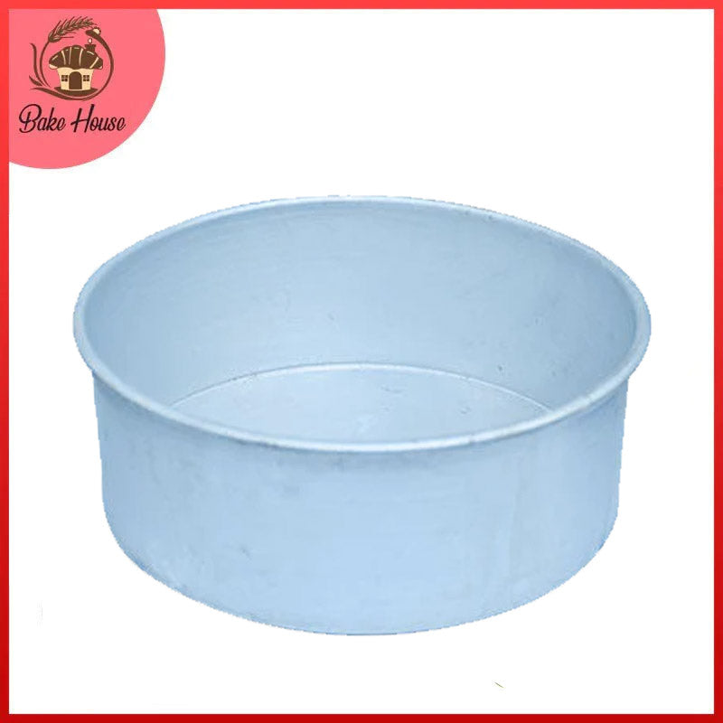 Heighted Aluminum 9 inch Round Cake Mold