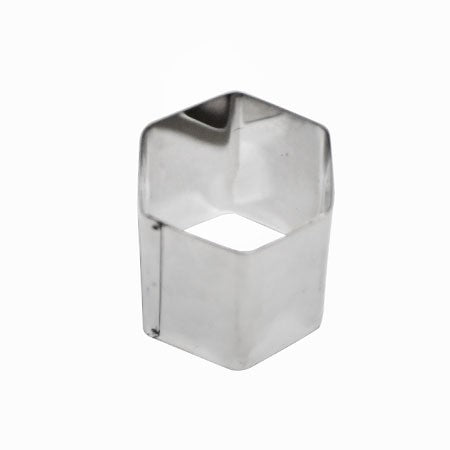 Hexagon Shape Cookie Cutter Stainless Steel 5Pcs Set