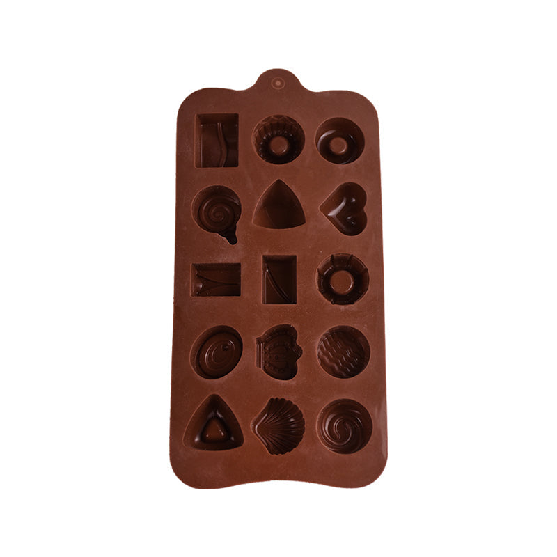 Homemade Dessert Biscuit Chocolate Mold 15 Cavity