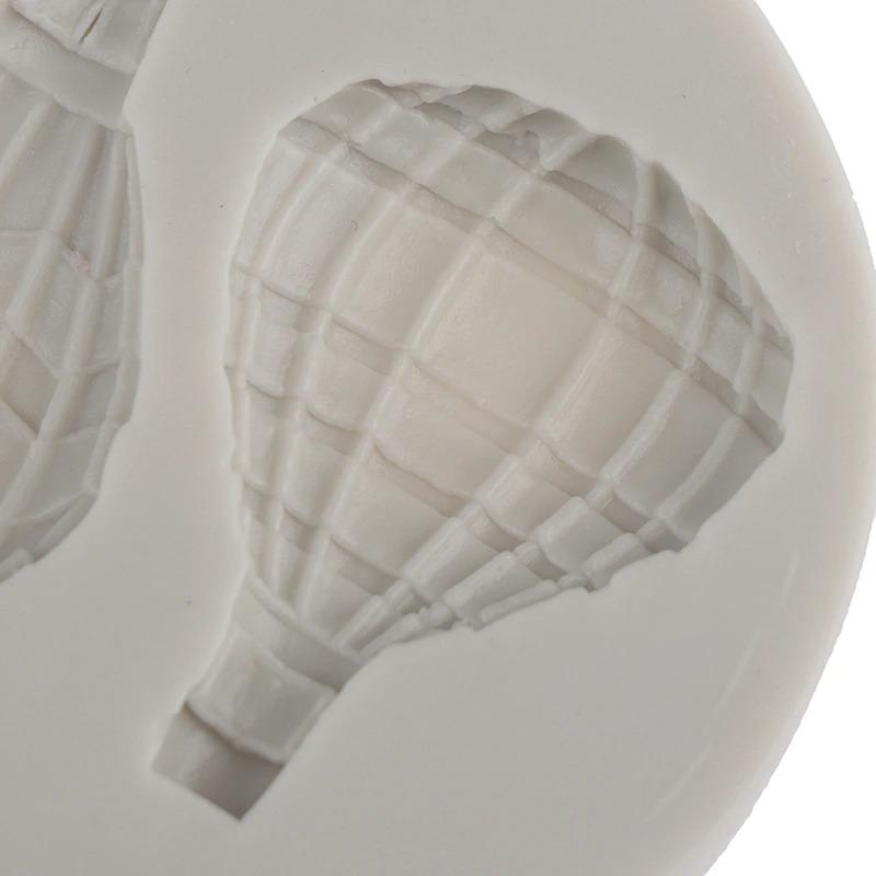 Hot Air Balloon 4 Cavity Silicone Fondant & Chocolate Mold